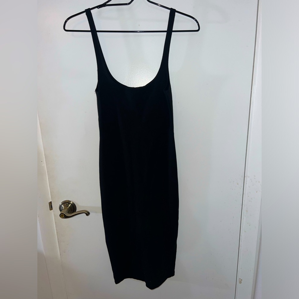 Low-U cut midi tank dress medium/large